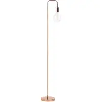 Beliani Lampadaire cuivre sur socle métallique accessoire style industriel moderne
