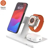 FIXED | Stand with wireless charging 3in1 | FIXMPOS-WH MagPowerstation