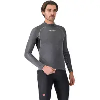 Castelli T-shirt Intérieur Flanders 2 Manches Longues Gris Noir, Taille L
