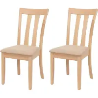 Mendler Chaise de salle à manger -G46 (lot de 2)
