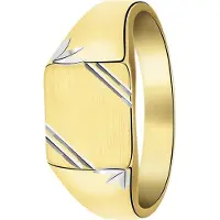 Lucardi Bague 'Luxuriös' or / argent