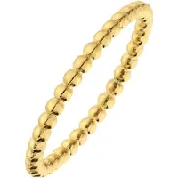 Lucardi Bague 'Glitzerndes Basic' or