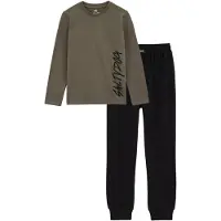 We fashion Pyjama olive / noir