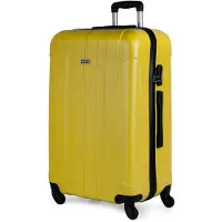 Itaca Grande Valise De Transport XL 4 Roulettes Rigides 73 Cm ABS Lisse. Robuste Léger Grande Capacité Poignées Poignées Cadenas. Etudiants Et Professionnels 771170
