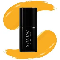 Semilac Vernis à ongles gel UV hybride WellBeing avec lampe UV/LED, couleur 660 Honey Ritual, 7 ml
