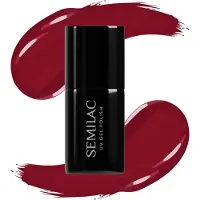 Semilac UV Hybrid Winter Collection vernis à ongles gel lampe UV/LED teinte 592 Jelly Cherry 7 ml