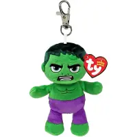 TY , Beanie Babies Original, Hulk, Clip, env 10 cm