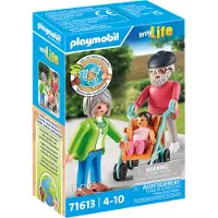 Playmobil Grands Parents Avec Bebe - Wdk Groupe Partner