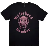 Motorhead Bomber Lyric Black L T-shirt