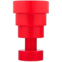 Kartell Sottsass Calice Vase Red