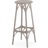 Kartell A.I. Tabouret Léger - Lot de 2 H 75 cm | Grey