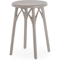 Kartell A.I. Tabouret Léger - Lot de 2 H 45 cm | Grey
