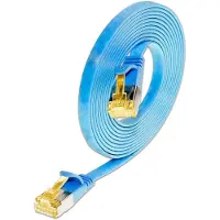 SLIM Patchcords Slim U/FTP câble de réseau Bleu 2 m Cat6a U/FTP (STP)