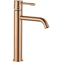 REA Robinet De Lavabo Lungo Copper Diamond High