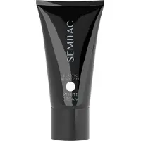 Semilac Elastic Acrylgel gel acrylique ongles teinte White Cream 30 g