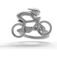 Metalmorphose Keyring Bicycle