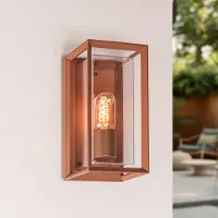LumenXL Applique d'extérieur Adare - brun rouille