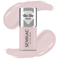 Semilac UV Gel Base Skin Tone Base base coat pour ongles en gel teinte Écru 7 ml