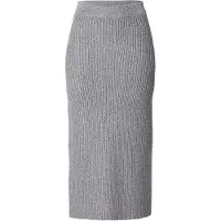 Object Jupe 'OBJKora' gris argenté