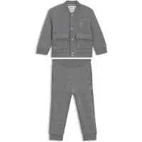 BOSS J52482 Set Gris 12 Months Garçons