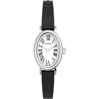 Timex Montre à affichage analogique 'Cavatina' noir / argent / blanc