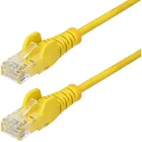 StarTech.com .com N6PAT200CMYLS, 2 m, Cat6, U/UTP (UTP), RJ-45, lutá