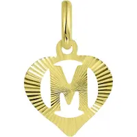 Lucardi Pendentif 'Buchstabe' or