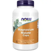 Now Maintenant, les aliments compltent les bouchons de malate de magnsium avec 95 mg de soutien au systme nerveux en magnsium lmentaire * 180 c