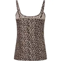 Chantelle Maillot de corps camel / brun foncé / noir