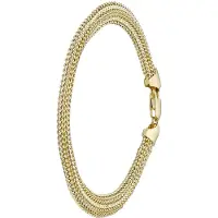 Lucardi Bracelet 'Klassisch' or