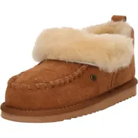 Warmbat Wiluna Pantoffels Dicht - Cognac - Maat 37