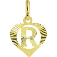 Lucardi Pendentif 'Buchstabe' or