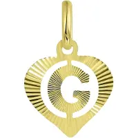 Lucardi Pendentif 'Buchstabe' or
