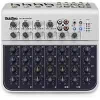 SubZero SZ-MIX08USB Table de Mixage/Interface USB 8 Canaux