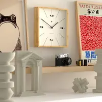 Newgate Fiji - Horloge murale en bambou - Lignes
