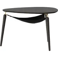 UMAGE Hang Out Table Basse Black Oak | Brass