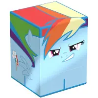 Squaroes Ma Petite Poney L'Amitié est Magique – Boîte de Cartes Cutie 100 Cartes
