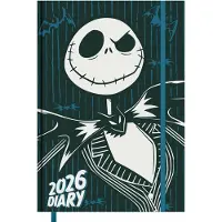 L'Étrange Noël De Monsieur Jack Agenda Disney de - Agenda 2026 - pour Indifférent - noir/rouge/blanc - Taille Standard