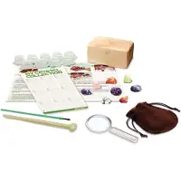 Graine Créative 4M Mine de Cristaux Enfant ? Kit fouille avec 8 Vrais Cristaux