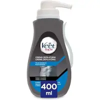 Veet Men Gel Crème Épilatoire Peaux Sensibles 400 ml