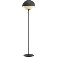 Herstal Lampadaire , Noir, Salon / séjour, Métal