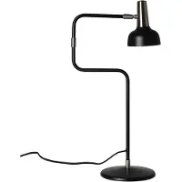 Co Bankeryd Ray Lampe de Table Black with nickel