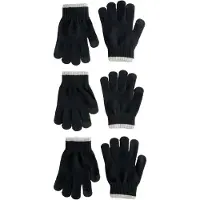 Next Gants noir / blanc