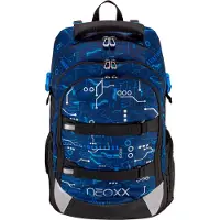 NEOXX sac d'école pour ordinateur portable Active Pro School Backpack Next Level bleu marine
