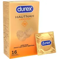 Durex Sensation Peau à Peau - préservatifs sans latex (16 pcs)