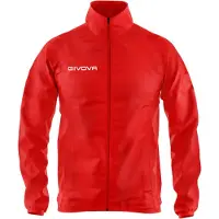 Givova Veste coupe-vent Rain Master rouge XL pour hommes et femmes, rouge XL