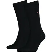 Tommy Hilfiger Chaussettes Classique Lot de 2 paires Noir
