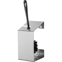 Mediqo-Line Porte-brosse wc, Support brosse wc - AC-06-CA, Couleur:non coloré
