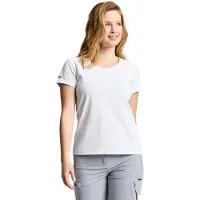 Slam Active Tech Pique Uv Short Sleeve T-shirt Blanc L Femme
