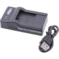VHBW Chargeur USB compatible avec EKEN PG1050 pour caméra caméscope action-cam + témoin de charge 4,2 V